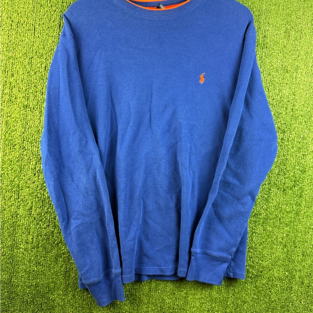 Polo by Ralph Lauren Blue Long Sleeve Tee